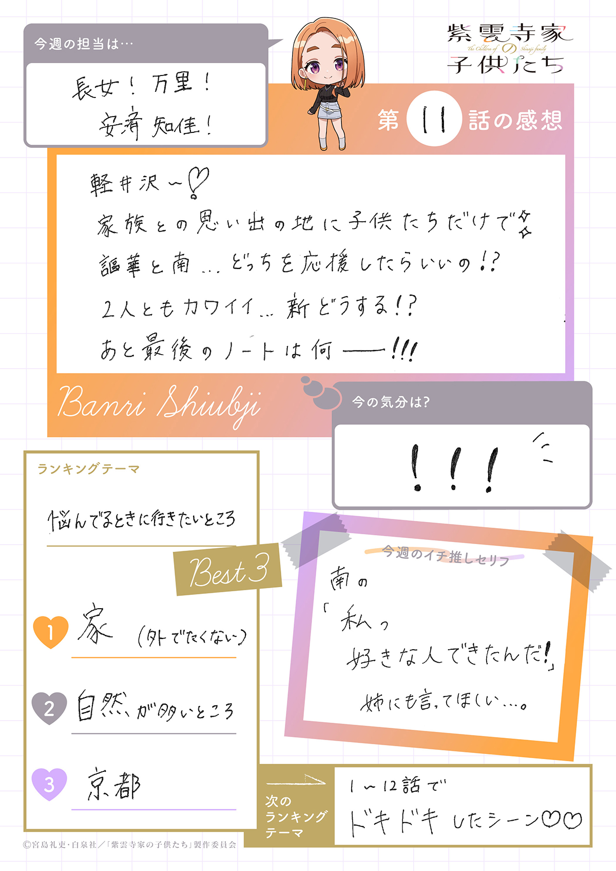 #11 万里役・安済知佳