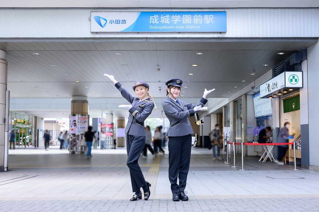 【小田急電鉄コラボ】成城学園前駅1日駅長レポート